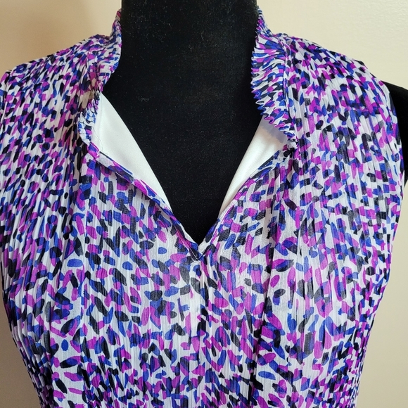 Dkny midi dress sleeveless soze 8 - Picture 10 of 12